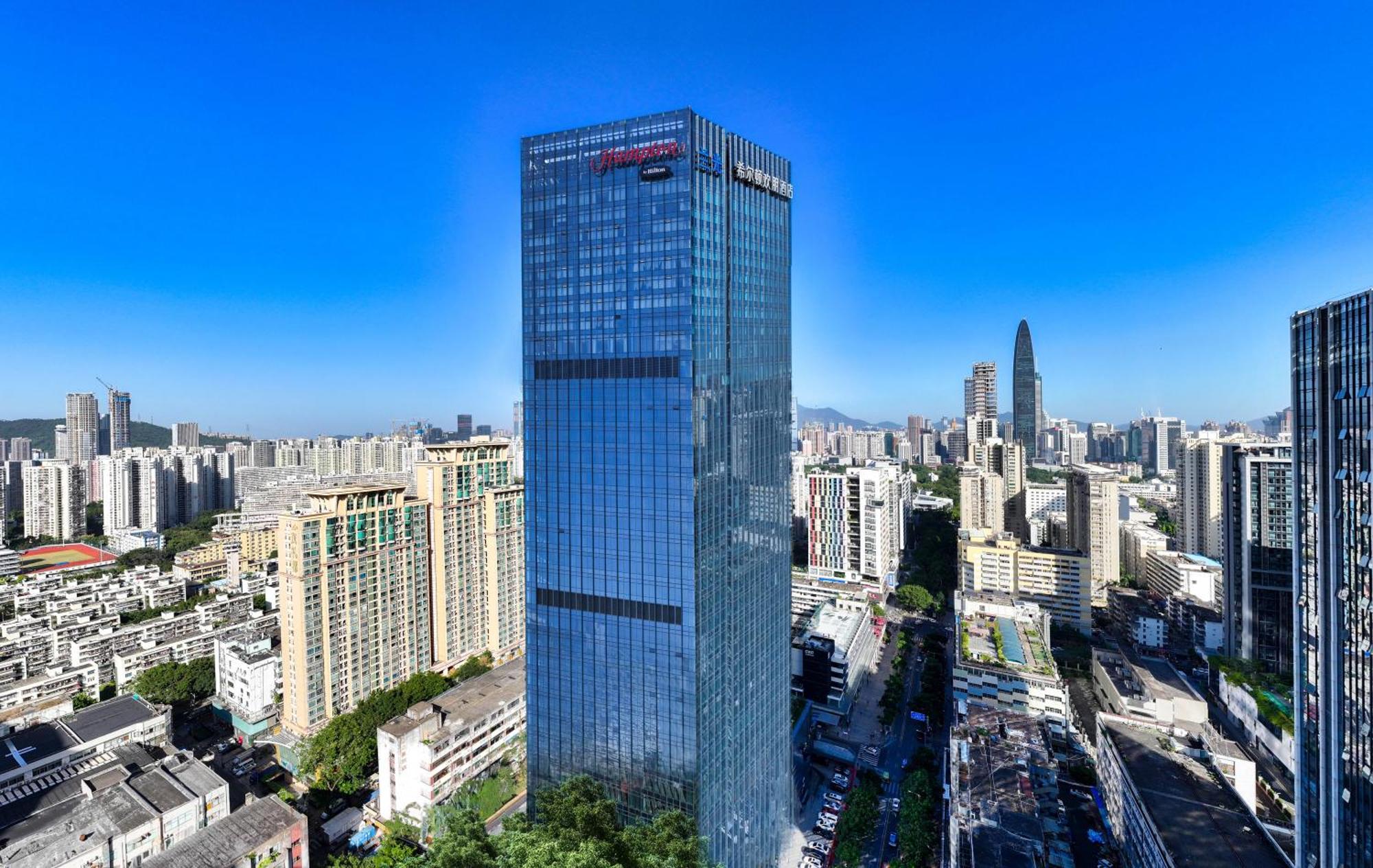 Hotel Hampton By Hilton Shenzhen Futian Huaqiangbei Exterior foto